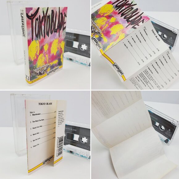 Tokyo Blade Cassette Tape Metalmania Compilation Heavy Metal Germany 1993 Tested - Picture 6 of 8